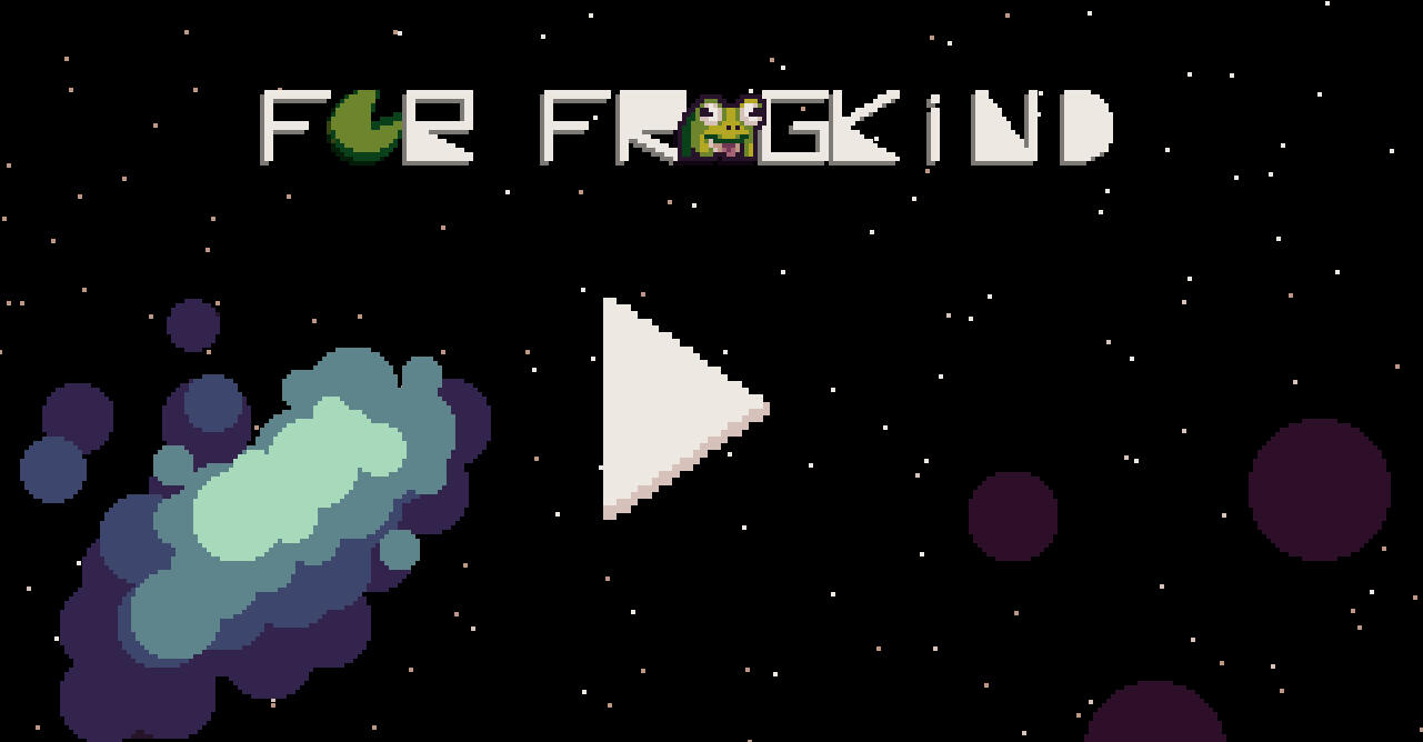For Frogkind Title Screen