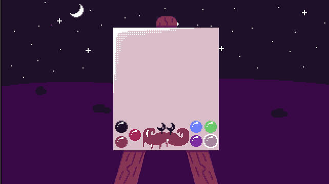 Slightly Off Course Art Minigame