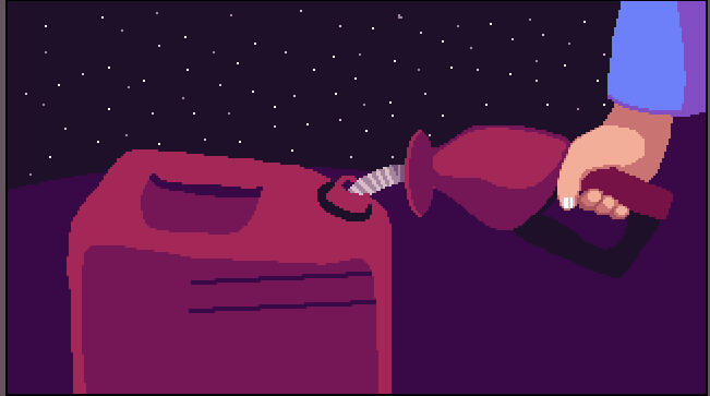 Slightly Off Course Gas Minigame